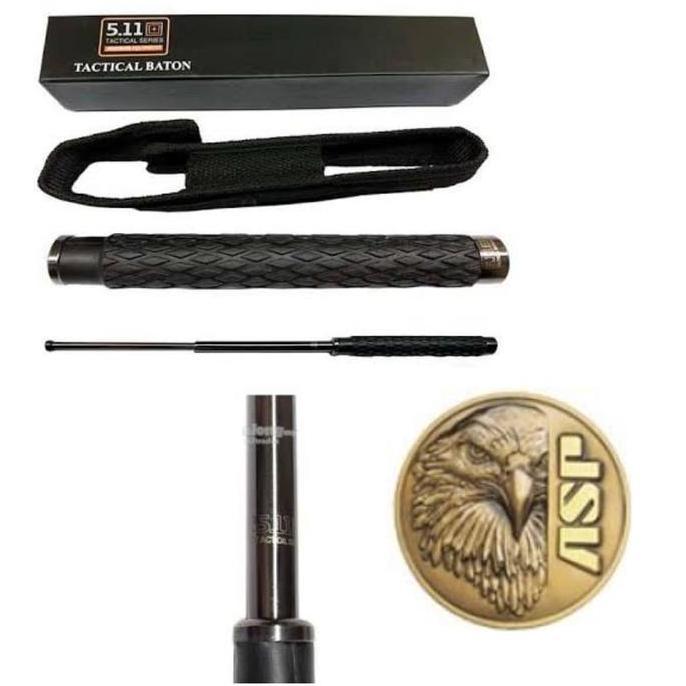 Stick Baton 511 Gerigi Hitam,Tactical Baton