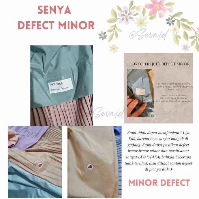 Senya Macaroon Jacket Series Defect Minor Sale Jaket Colorblocks Senya