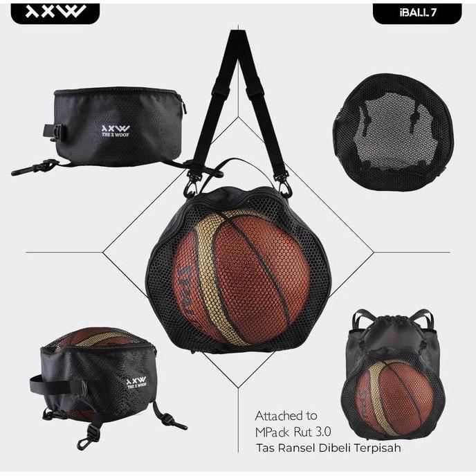 The X Woof iBall1-To Sarung Bola Basket Tas Basket Tas Bola Basket Tas Sepak Bola Tas Futsal Tas Bol