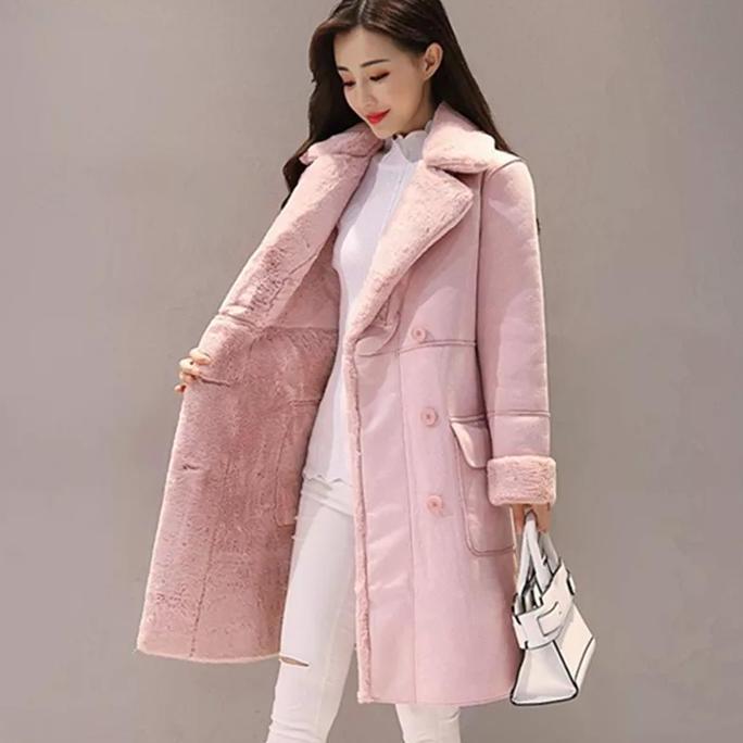 Jaket Coat Winter Musim Dingin Wanita Cashmere Wool JK-02