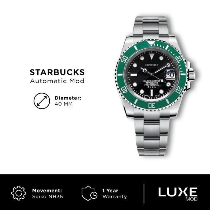 Seiko Submariner Starbucks NH35