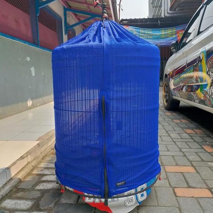 SIAPKIRIM krodong sangkar murai transparan ukuran no 1 2 3 tersedia warna putih hitam dan biru best 