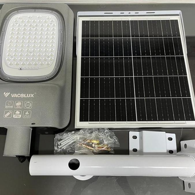 Lampu Jalan Solar 2In1 600 Watt Tenaga Surya Pju Solar 600W