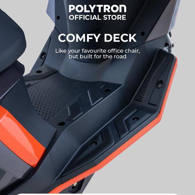 Terlaris Polytron Fox 350 - Battery As Service - Electric Sepeda Motor Listrik - Otr Jadetabek, Bant