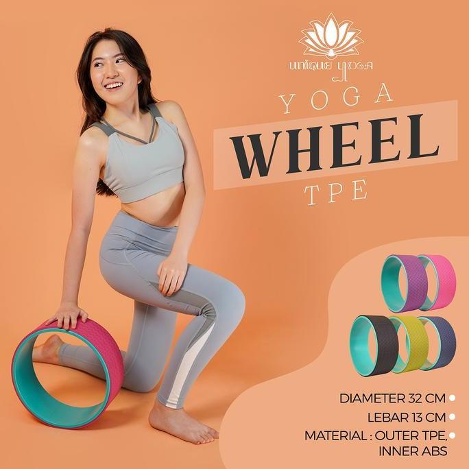 Yoga Wheel TPE / Sports Yoga Wheel Yoga Roller Rad for Back Pain / Wheel Yoga Pilates