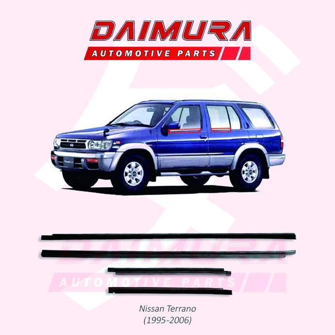 Promo Karet Pelipit List Lis Pintu Kaca Weather Strip Mobil Terrano Diskon