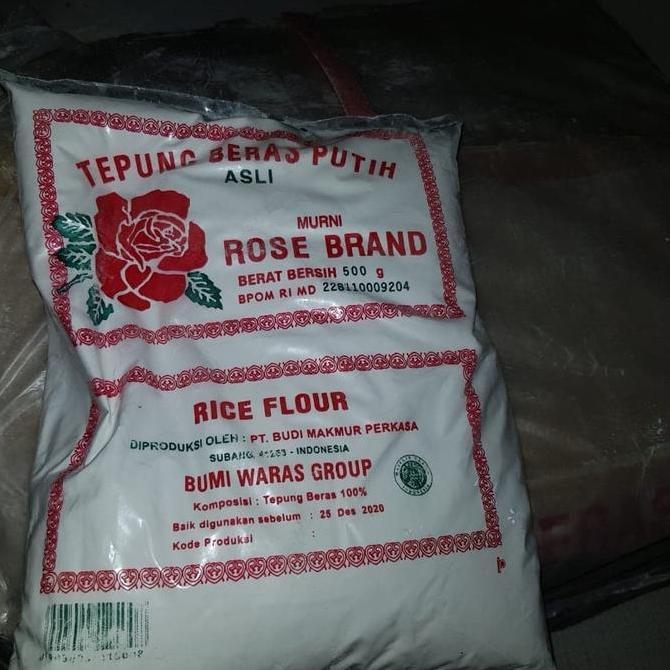 Promo Tepung Beras - Rose Brand - 1/2 Kg