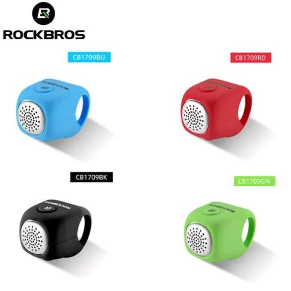 Promo Bel Sepeda Anak Rockbros Bel Sepeda Elektrik 2 Mode Ringtone Original Diskon