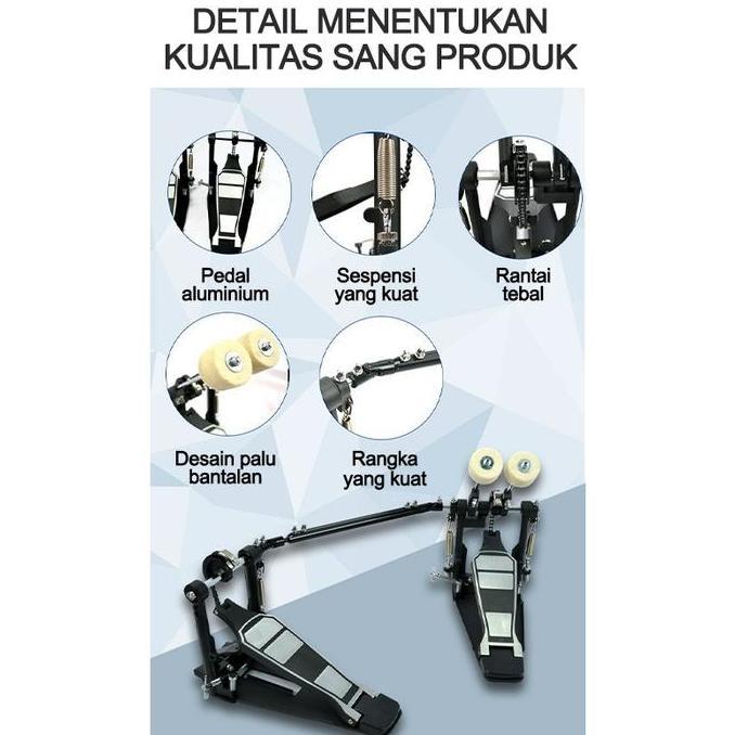 Dd- Benston Music Pedal Drum Ganda/Aksesori Pedal Drum/Aksesori Drum/Pedal Drum Universal