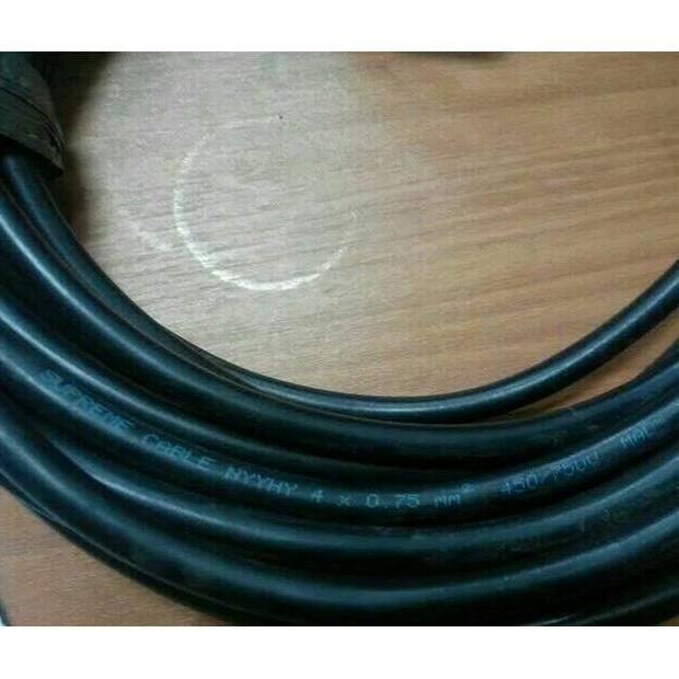 AudioWhell- KABEL Serabut isi 4 jalur NYYHY 4 x 0.75 mm meteran