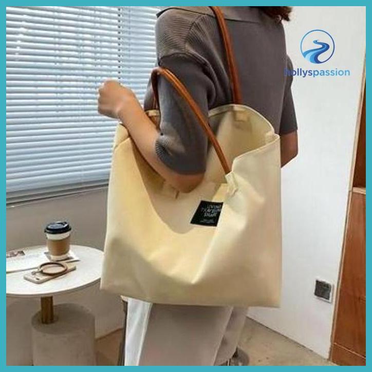 (ORI) TAS TOTE KANVAS WANITA MODE KAPASITAS BESAR GAYA KOREA 223-11 KECANTIKAN PESTA DEKORASI KOSTUM