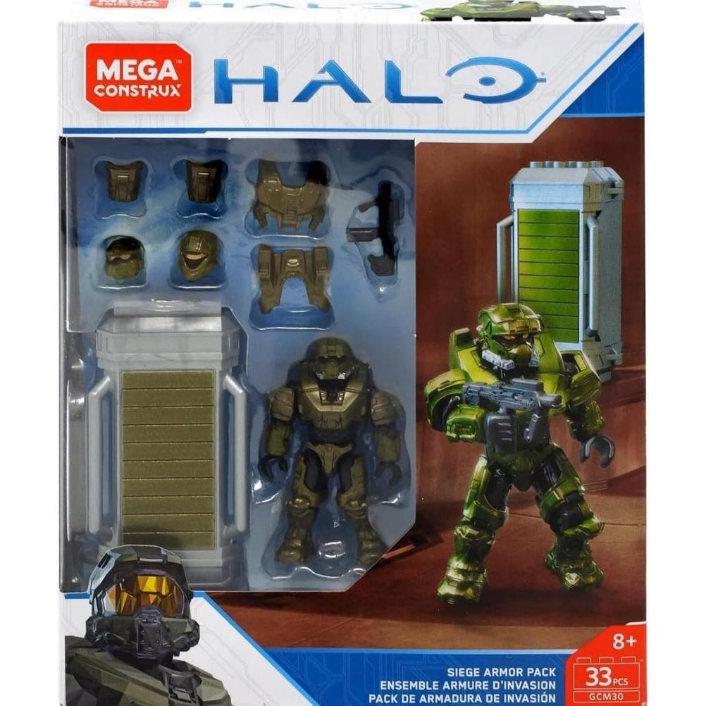 Mega Construx Halo Metallic Green Power Pack