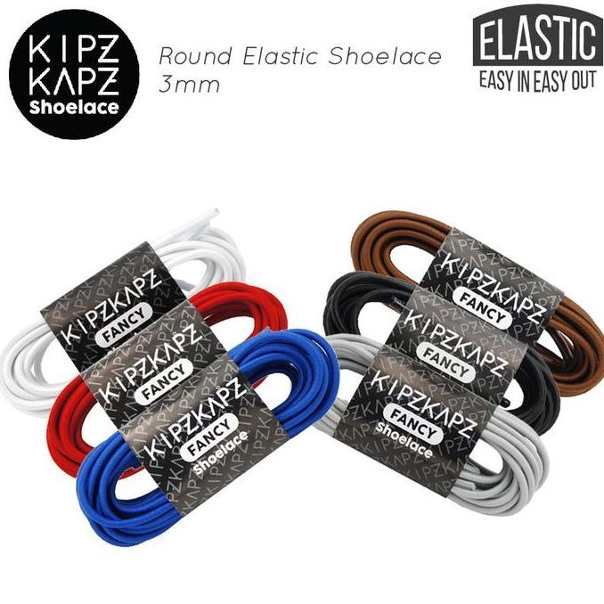 Rrshoes- Kipzkapz Elastic - Tali Sepatu Bulat / Round 3Mm
