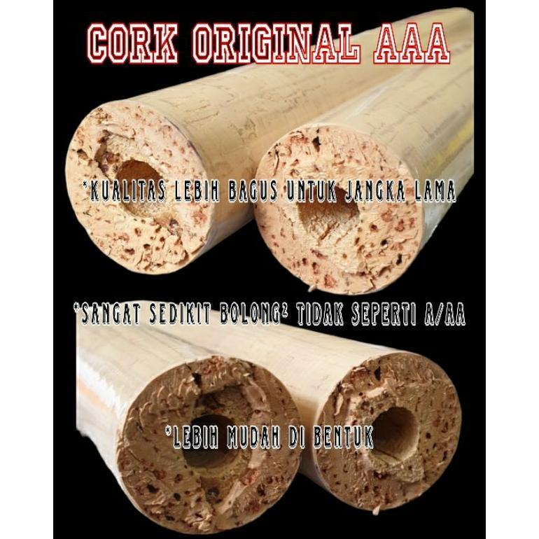 READYGan- GAGANG HANDLE CORK JORAN - CORK ORIGINAL GAGANG JORAN - GAGAG EVA KAYU CORK ORIGINAL