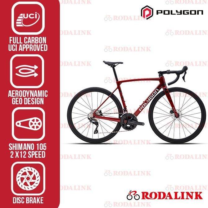 Terlaris Polygon Sepeda Road Strattos S7 Disc