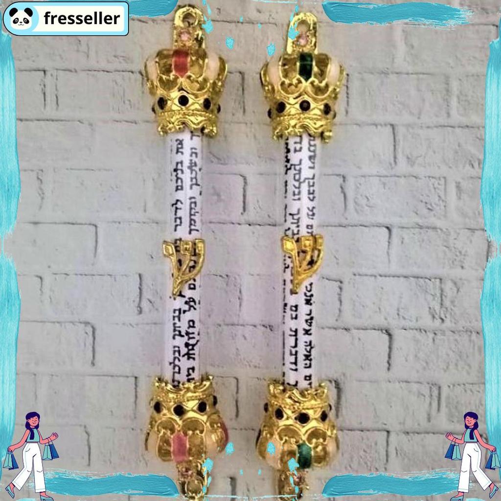 Hiasan Pajangan Dekorasi Pintu Rumah Mezuzah Souvenir Rohani Profetik Kristen Terlaris