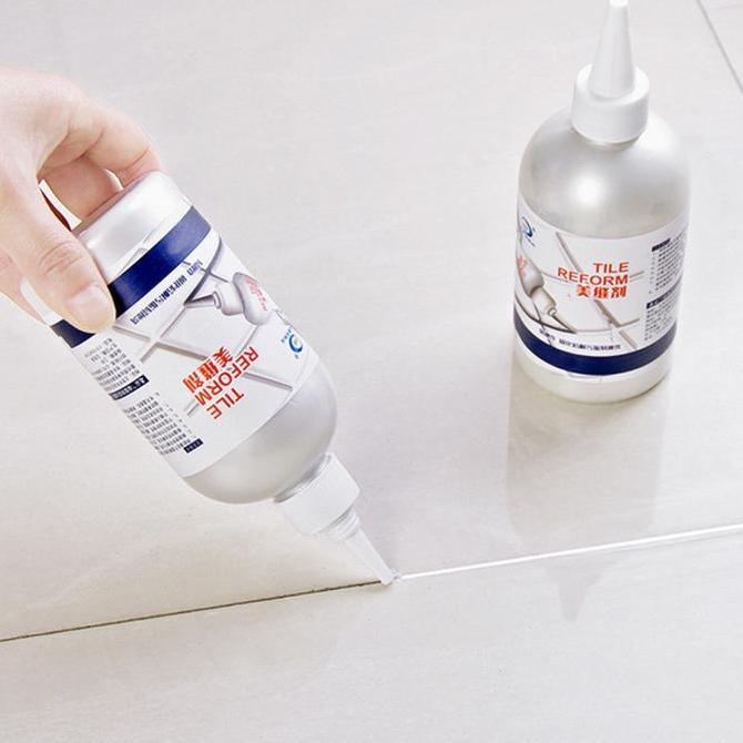 Lem Keramik Multifungsi Celah Ubin Tile Gap Sealant Cairan Pengisi Celah Ubin Tile Gap Sealer 280Ml