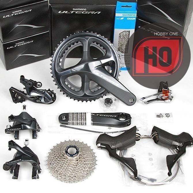 Promo Shimano Ultegra R8000 Groupset - Rim Brake 8000 Diskon