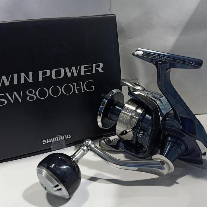 Reel Shimano twin power 2021 Sw 8000Hg Terlaris