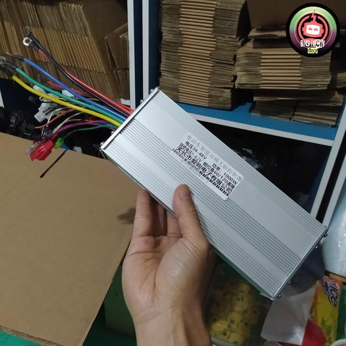Controller 36V 48V 1000W Bldc Brushless Kontroler Selis Motor Listrik Kualitas Terbaik Harga Termura