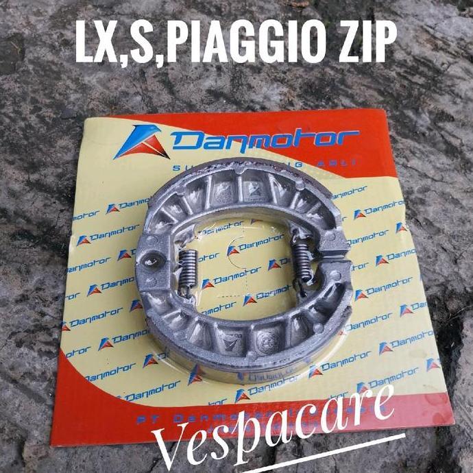 Kampas Rem Belakang Vespa Lx S Piaggio Zip Danmotor Terbaru