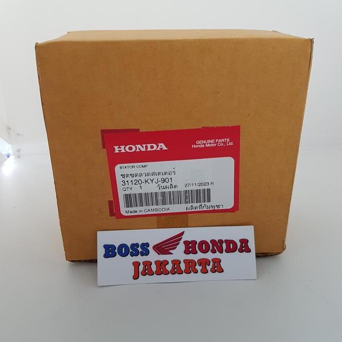 SPAREPART CBR 250R CBU : 31120-KYJ-901 SPUL / STATER COMP CBR 250R CBU ORI HONDA MOTOR CO.,LTD MADE 