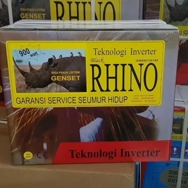 Mesin Las Rhino Mma 120A Merah 900Watt Original Dan Terpercaya