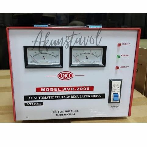 Stavolt OKI AVR/SVC-2000VA - Stabilizer Listrik OKI 2000 Watt Terlaris