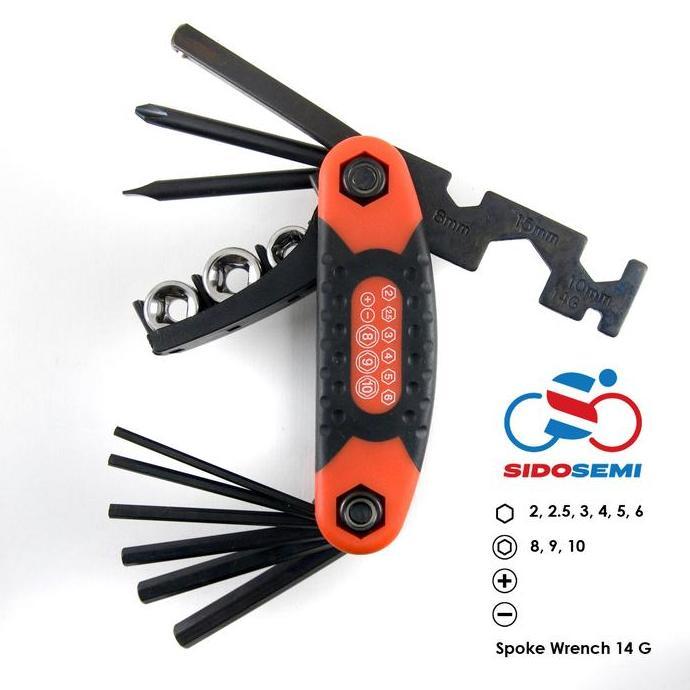 Toolkit Sepeda Kunci Set Sepeda Tool Set Sepeda