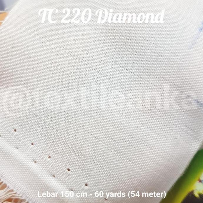 Best- Kain TC 220 TC Diamond TC Murah Baju Seragam Sekolah 54 Meter