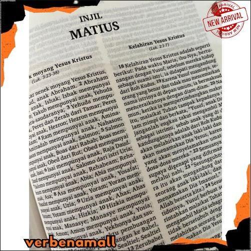 Alkitab Anak Kristen Kecil TB2 034 Astronot Terjemahan Baru 2 LAI Mini Sampul Tali COD