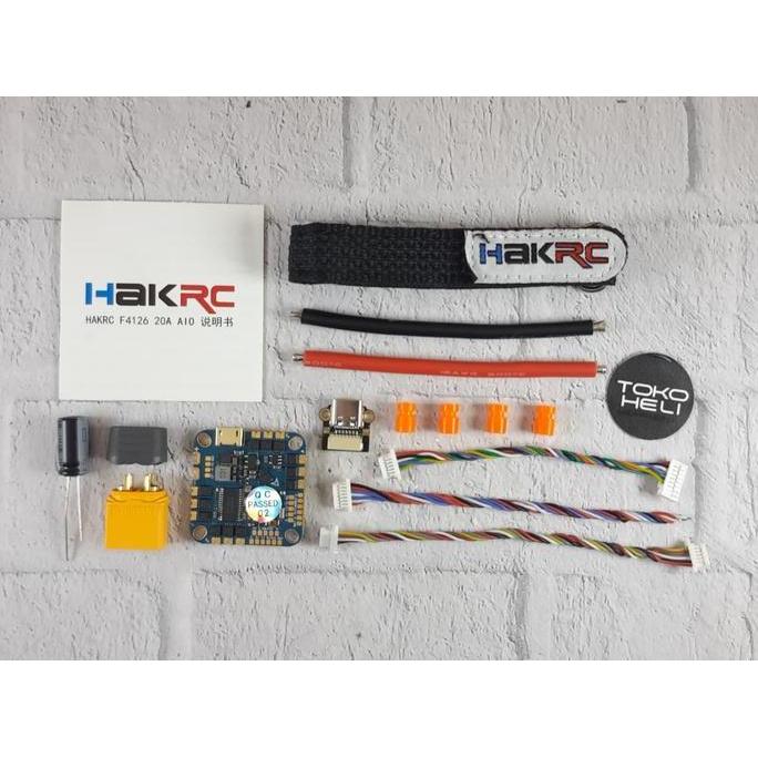 HAKRC F411 20A 2-5S AIO Flight Controller FC ESC Reptile Cloud V2