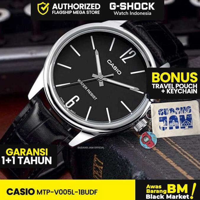 New- Casio General Mtp-V005L-1Budf Mtp-V005L Mtp-V005 Mtpv005L Mtp V005L