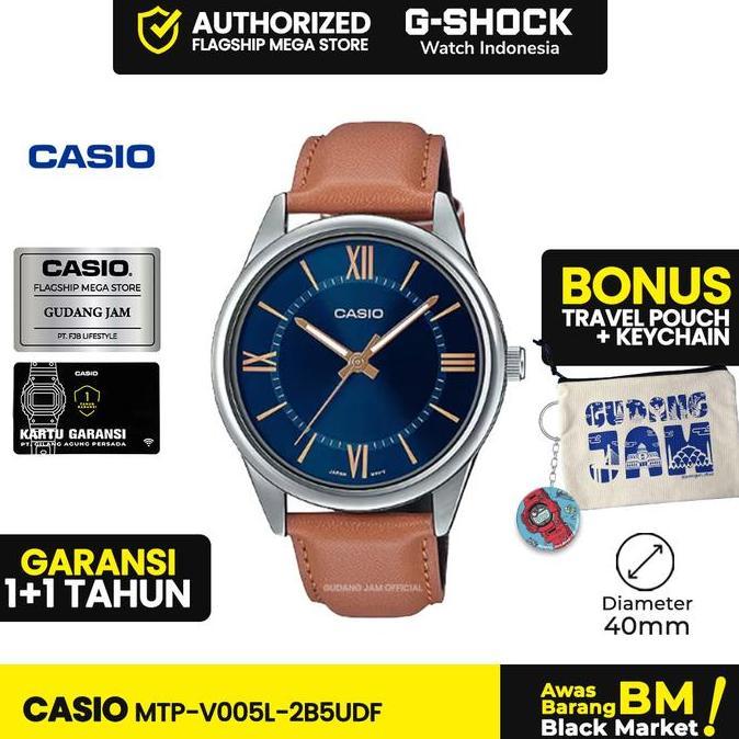 New- Casio General Mtp-V005L-2B5Udf Mtp-V005L Mtp-V005 Mtpv005L Mtp V005L