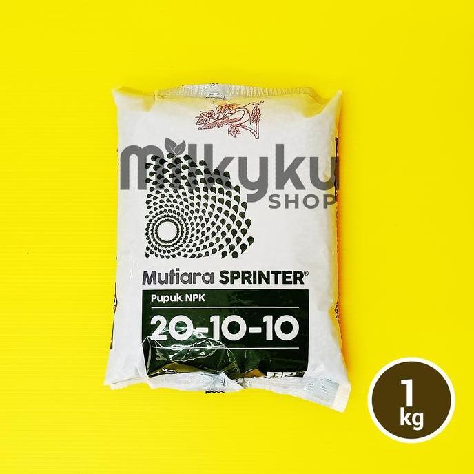 Lansungkirim- Pupuk Meroke Mutiara Npk Sprinter 1 Kg Kemasan Pabrik Npk