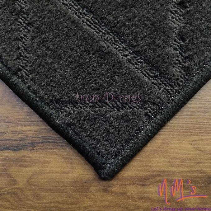Tren-D-rugs karpet plush motif 3d timbul aesthetic modern 100x150 cm tebal bulu 10 mm permadani alas