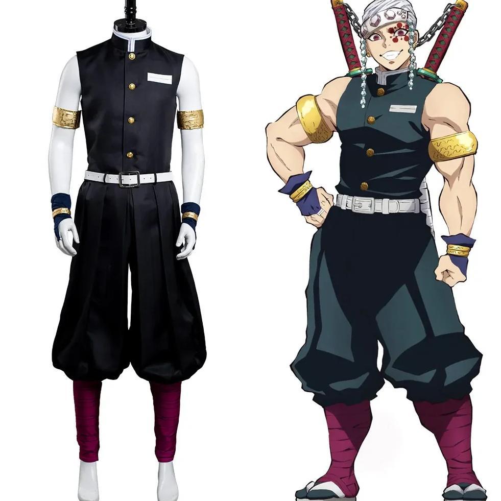 Anime Cosplay Uzui Tengen Cosplay Costume Outfits Uniform Halloween Carnival Suit