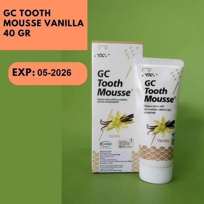 promo GC Tooth Mousse Topical Creme Vitamin Gigi Anak & Dewasa terlaris