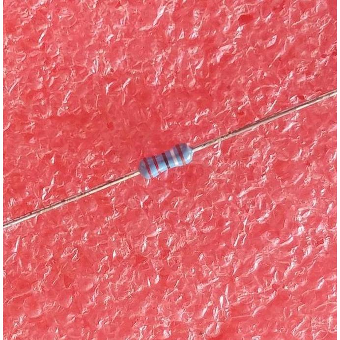 R RESISTOR METAL FILM 1/4W 1/4 WATT 1% 1M OHM