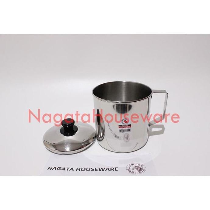 Good- Gelas Mug Stainless / Mug Zebra / Mug Stenlis / Mug Stenles Tebal Mug with Lid Zebra 110112