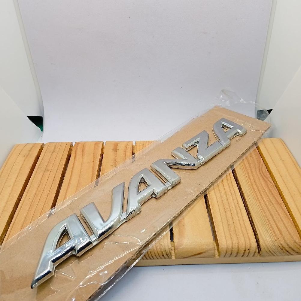 Emblem Logo Tulisan Mobil Avanza Original