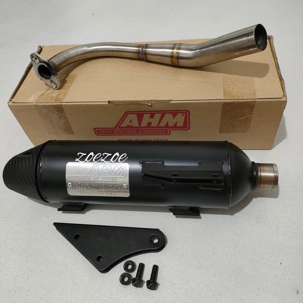 KNALPOT STANDAR RACING AHM BEAT SCOOPY VARIO FI 110 SPACY AHM MALAYSIA