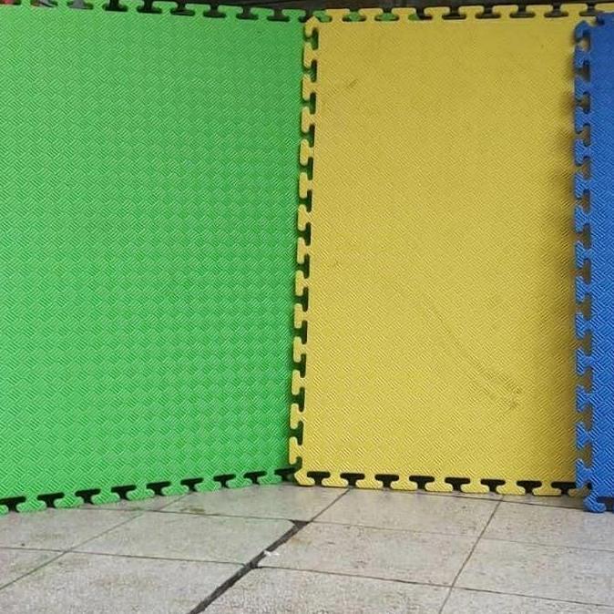 matras puzzle 100x100 tebal