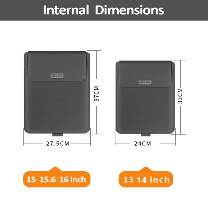 Asus Vivobook Zenbook Laptop 13 14 15 Tas Sleeve Stand Pouch Bag Cover Terlaris