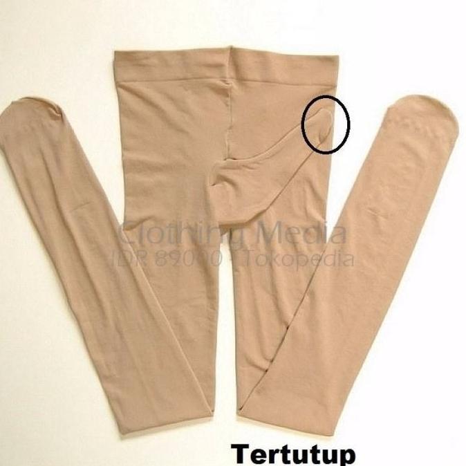 Stoking - Pantyhose Pria Tebal 80D Velvet Stoking Celana Stocking