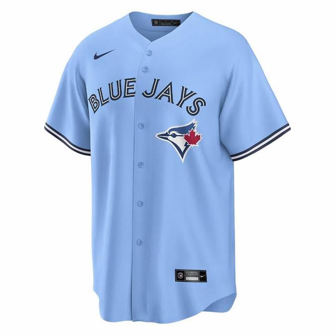 JERSEY BAJU MLB BASEBALL ORIGINAL TORONTO BLUE JAYS NO MAJESTIC