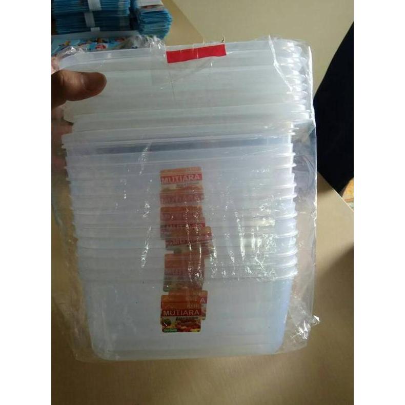 Good- Food Box 1800ml Plastik / Kotak Makan 1800 ml / Toples KMP MUTIARA
