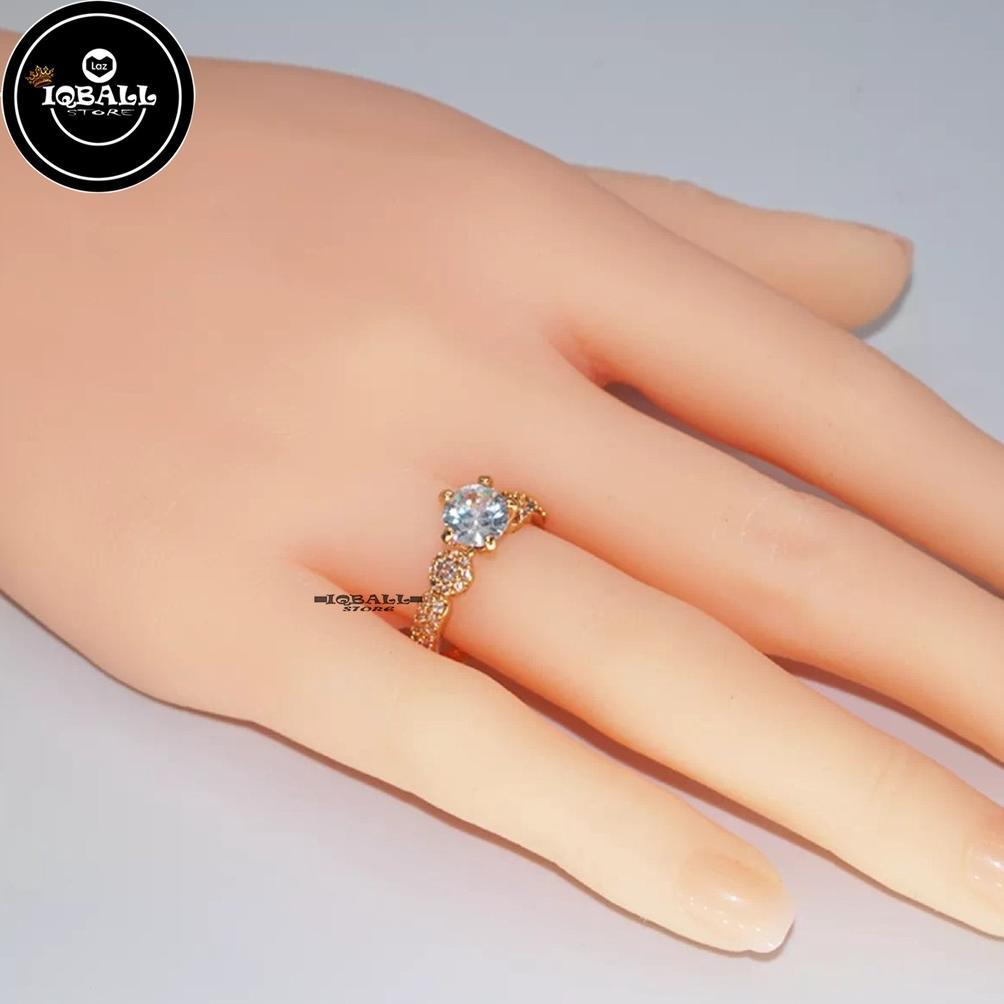Cute- Cincin Wanita - Cincin Xuping Wanita Anti Karat / Cincin Titanium Asli / Cincin Titanium / Cin