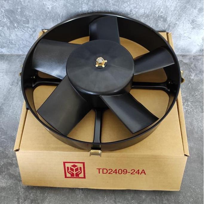 Promo Extra Fan Tokuden 12 inch 24v 5 daun kipas Ac Mobil Diskon