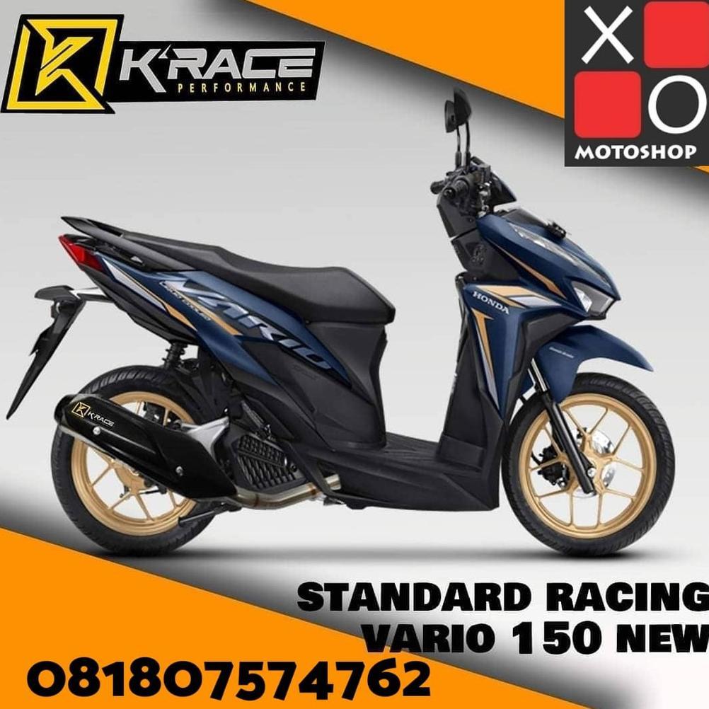 KNALPOT STANDARD RACING VARIO 125 150 NEW KRACE K-RACE K RACE